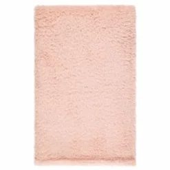 B&M Simply Two Tone Teddy Throw - Blush -Chic Home Decor Store 394927 simply plain teddy throw blush 4