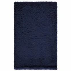 B&M Simply Teddy Navy Rolled Throw 7 B&M Simply Teddy Navy Rolled Throw -Chic Home Decor Store 394931 teddy throw navy 4