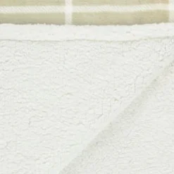 Winston Sage Check Sherpa Throw -Chic Home Decor Store 394950 winston sage check sherpa throw 4