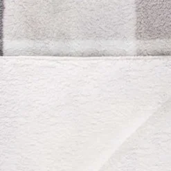 Grey Check Sherpa Throw 7 Grey Check Sherpa Throw -Chic Home Decor Store 395038 highland check sherpa throw 3