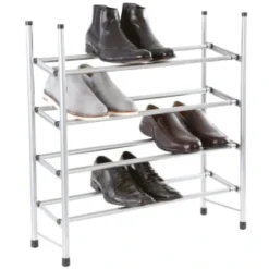 Spaceways 4 Tier Extendable Shoe Rack