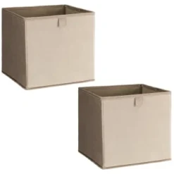 Lokken Velvet Storage Cubes 2pk - Mushroom 6 Lokken Velvet Storage Cubes 2pk - Mushroom -Chic Home Decor Store 395837 2pk velvet lokken storage cubes mushroom 3