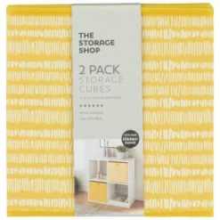 Lokken Mark Making Storage Cubes 2pk - Ochre 7 Lokken Mark Making Storage Cubes 2pk - Ochre -Chic Home Decor Store 395847 2pk lokken ochre storage cubes mark making 2