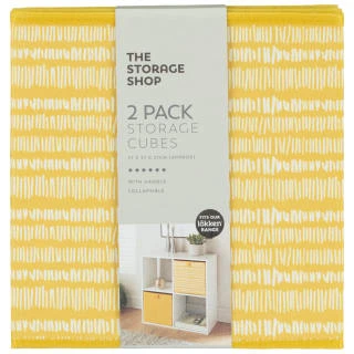 Lokken Mark Making Storage Cubes 2pk - Ochre 3 Lokken Mark Making Storage Cubes 2pk - Ochre - Image 3