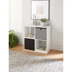 Lokken Mark Making Storage Cubes 2pk - Mono -Chic Home Decor Store 395850 2pk lokken mono storage cubes mark making