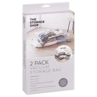 B&M Vacuum Storage Bag 2pk 1 B&M Vacuum Storage Bag 2pk