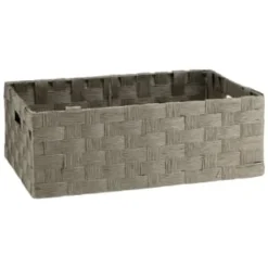 B&M Caen Set Of 3 Paper Rope Baskets - Grey 7 B&M Caen Set Of 3 Paper Rope Baskets - Grey -Chic Home Decor Store 395868 caen set of 3 paper rope baskets grey 3