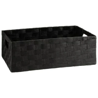 B&M Caen Set Of 3 Paper Rope Baskets - Black 3 B&M Caen Set Of 3 Paper Rope Baskets - Black - Image 3