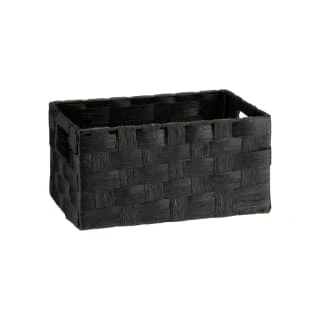 B&M Caen Set Of 3 Paper Rope Baskets - Black 2 B&M Caen Set Of 3 Paper Rope Baskets - Black - Image 2