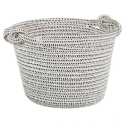 B&M Cara Rope Basket With Handle - Mono