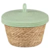B&M Kendall Basket With Lid - Green