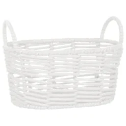 B&M Rope Basket - White
