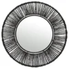 B&M Seagrass Mirror - Black