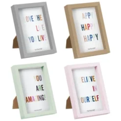 B&M Colourblock Frame 4 X 6" - Gold -Chic Home Decor Store 396247 396248 396249 396250 basic colourblock frame 4x6 group 1