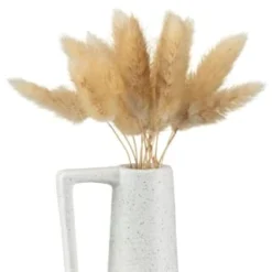 B&M Bunny Tails In Handled Vase 3 B&M Bunny Tails In Handled Vase -Chic Home Decor Store 396261 bunny tails in handled vase 2
