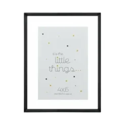 B&M Glass & Metal Photo Frame 4x6" -Chic Home Decor Store 396345 glass and metal frame 4x6 2