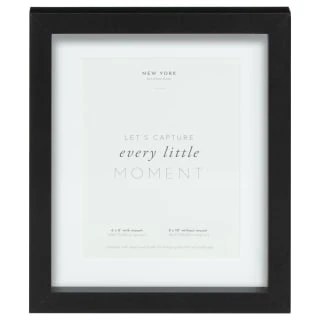 B&M New York Box Photo Frame - 6 X 8" - Black 2 B&M New York Box Photo Frame - 6 X 8" - Black - Image 2