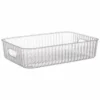 Ribbed Clear Storage Tray