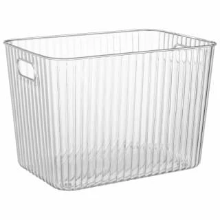 Ribbed Clear Storage Tub - Extra Large 1 Ribbed Clear Storage Tub - Extra Large